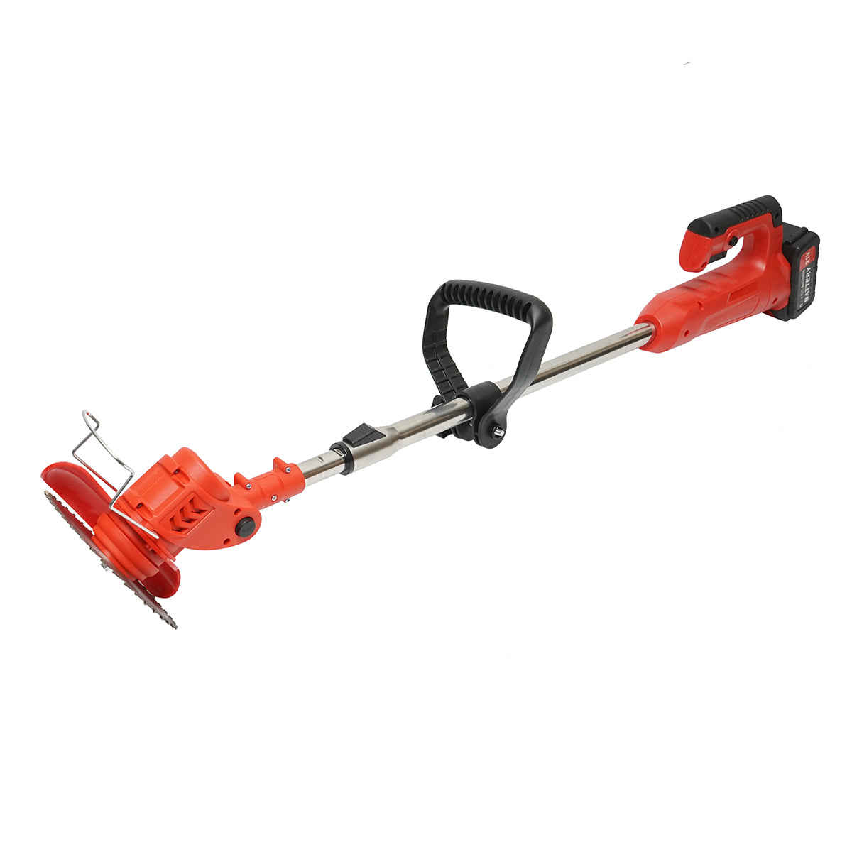 Electric brush cutter 850W extendable, lithium battery 21V/3000 mAh, speed 18000 rpm accessories included